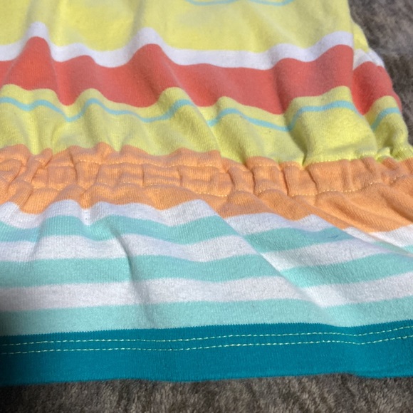 🎉HP ❤️ Gymboree Girls 7 sleeveless ruffle bow top. So cute 🥰 Never worn, new - Picture 3 of 5